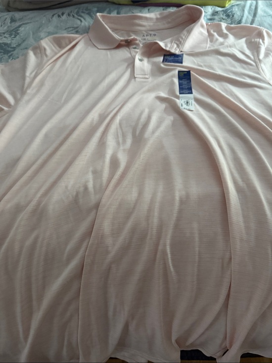 Apt. 9 Other - NWT-Apt. 9 Men's Pale Pink Polo Shirt